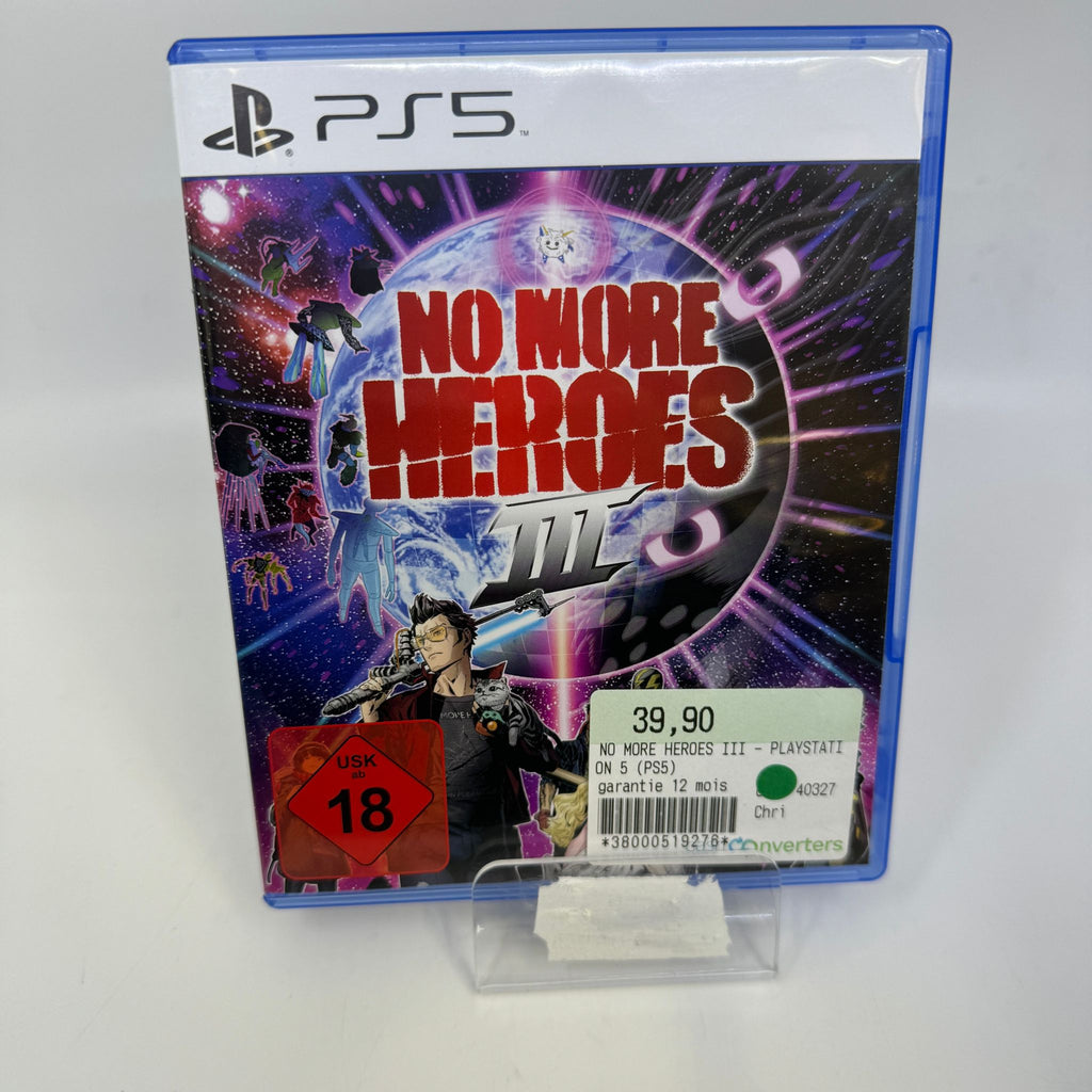 JEU PS5 NO MORE HEROES III