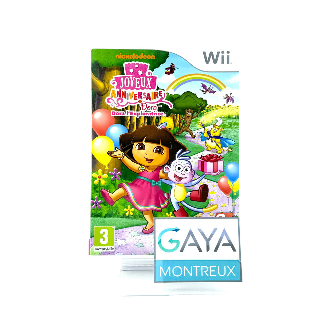 Jeu Nintendo Wii - Nickelodeon Joyeux Anniversaire Dora l’Exploratrice