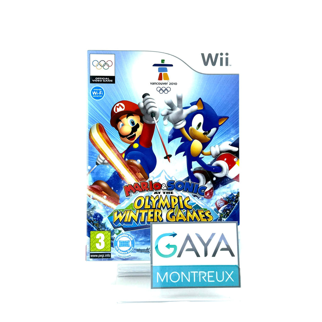 Jeu Nintendo Wii - Mario & Sonic aux Jeux Olympiques d’Hiver