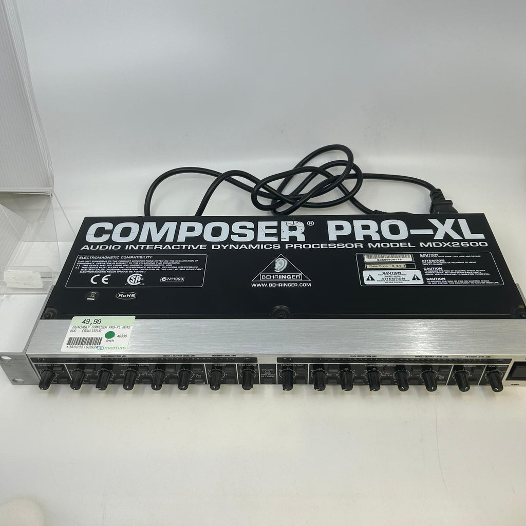 Equalizeur Behringer composer pro-xl  MDX2600