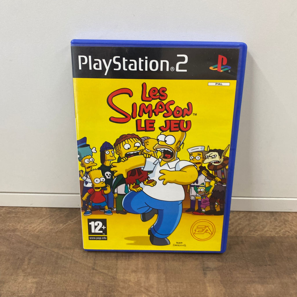 Jeu PS2 - Les Simpson Le Jeu