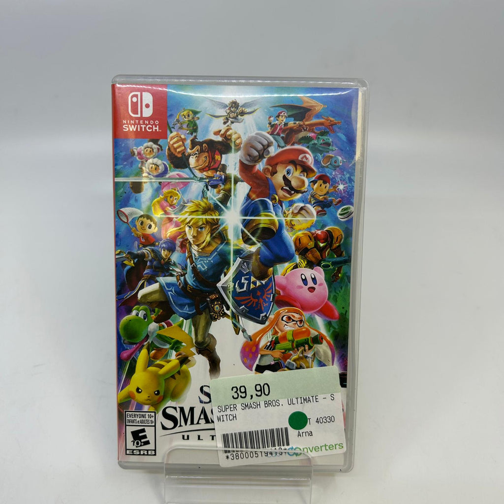 Jeu Nintendo switch  Super smash bros