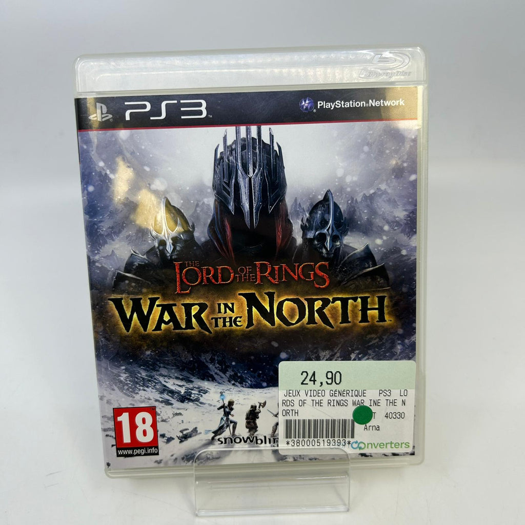 Jeu PlayStation 3  The lord of the ring War in the North
