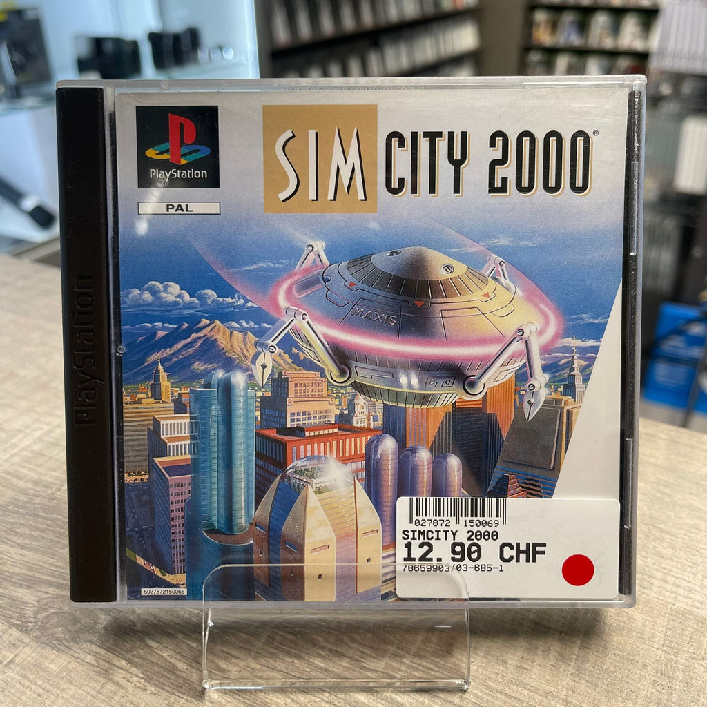 Jeu PS1 - Sim City 2000  + notice