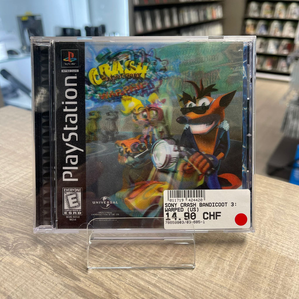 Jeu PS1 (US) - Crash Bandicoot: Warped
