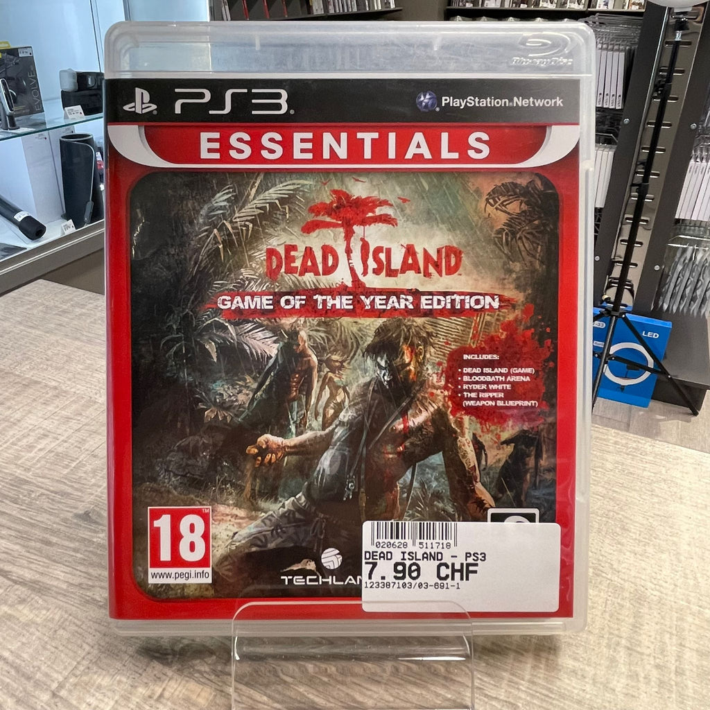 Jeu PS3 - Dead Island  + notice