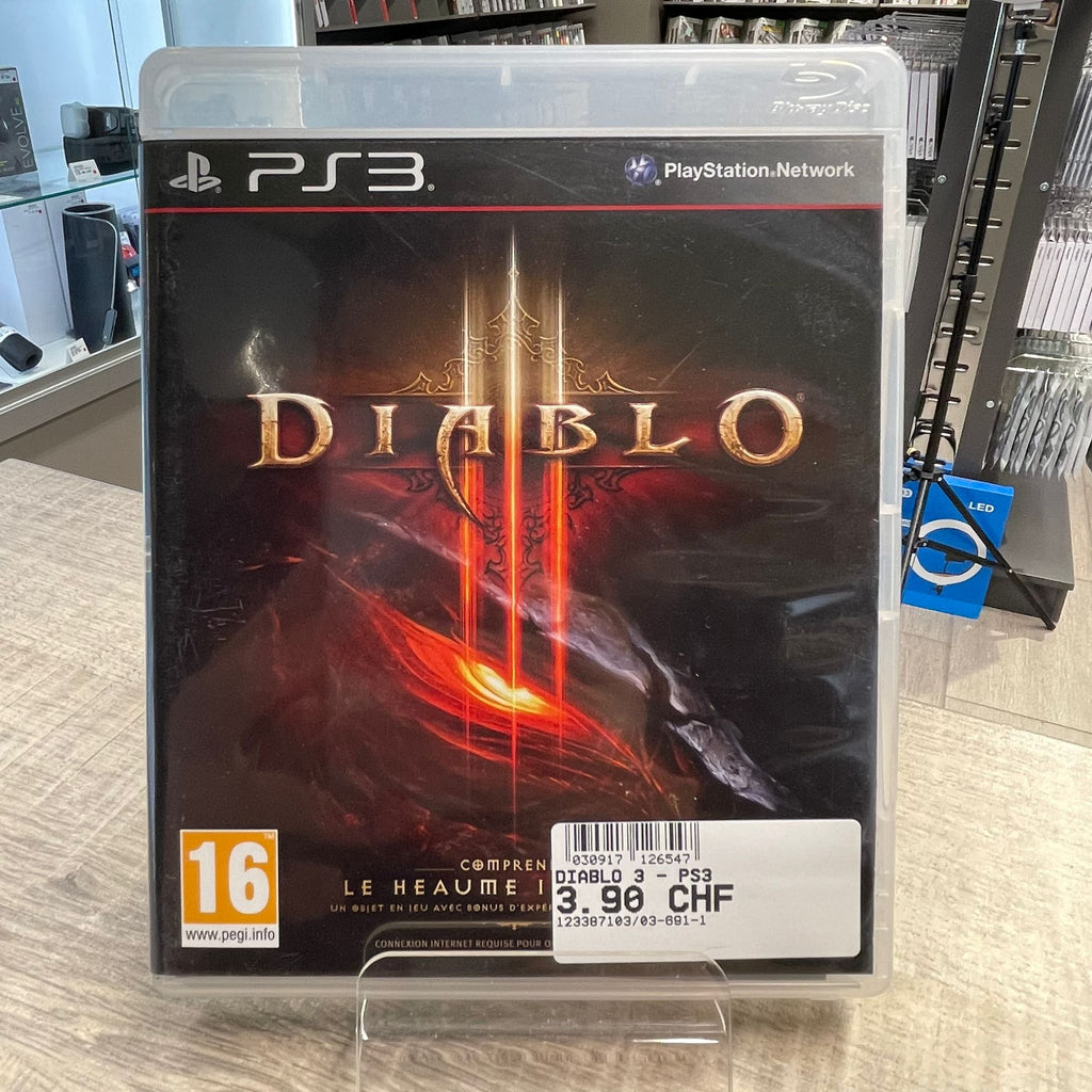 Jeu PS3 - Diablo III  + notice
