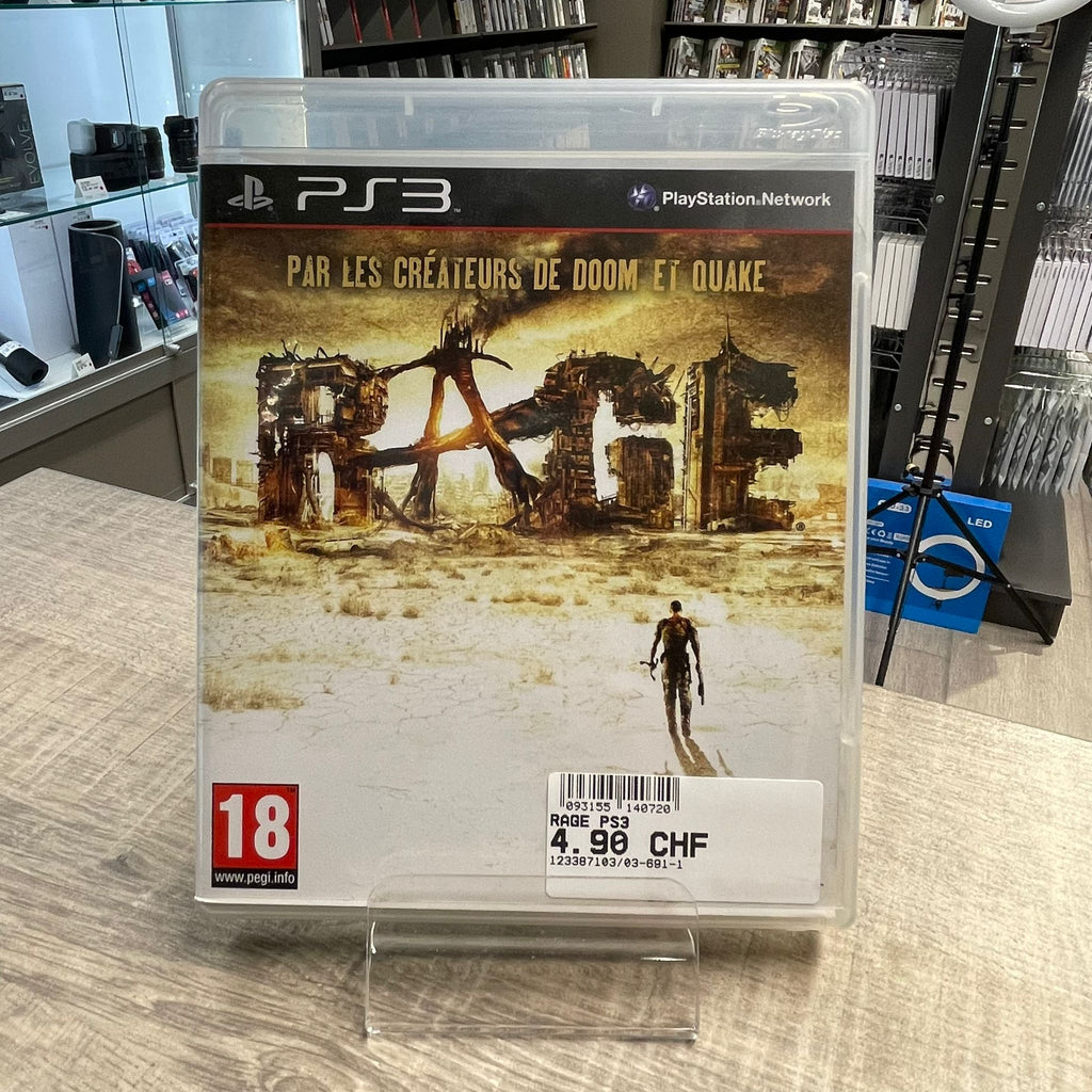 Jeu PS3 - Rage   + notice