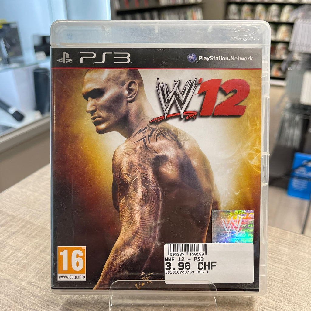 Jeu PS3 - WWE 12   + notice