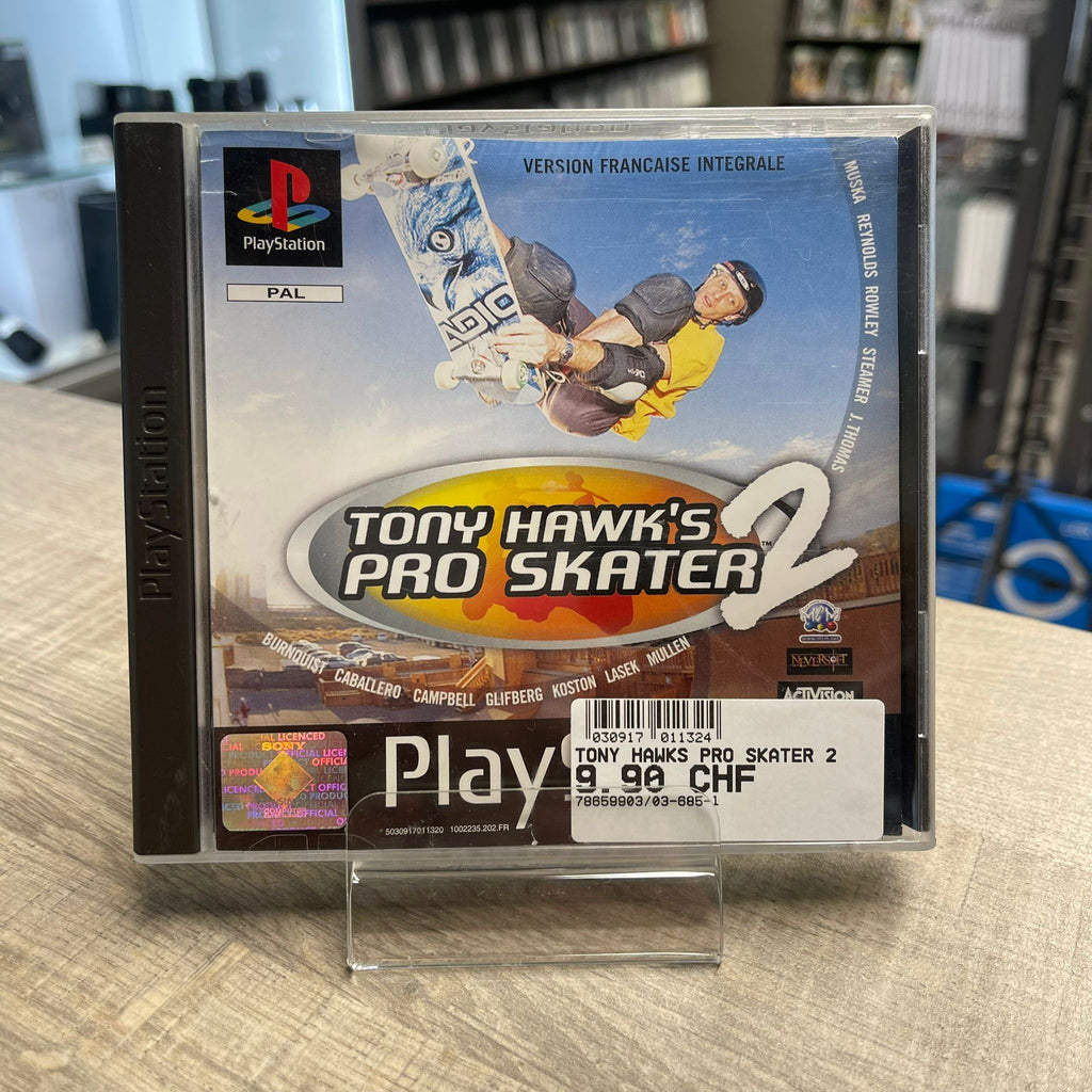 Jeu PS1 - Tony Hawk’s Pro Skater 2  + notice