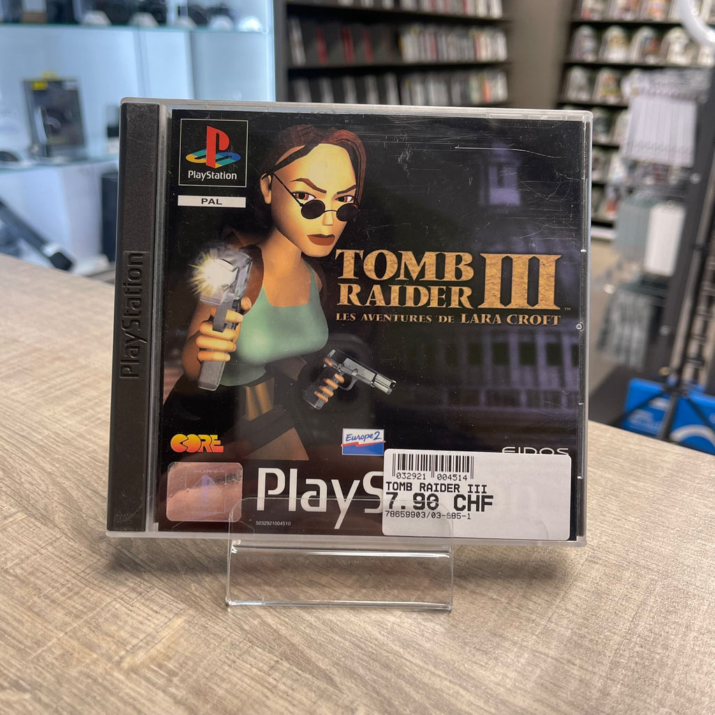 Jeu PS1 - Tomb Raider III