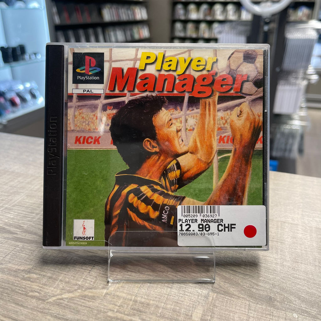 Jeu PS1 - Player Manager  + notice