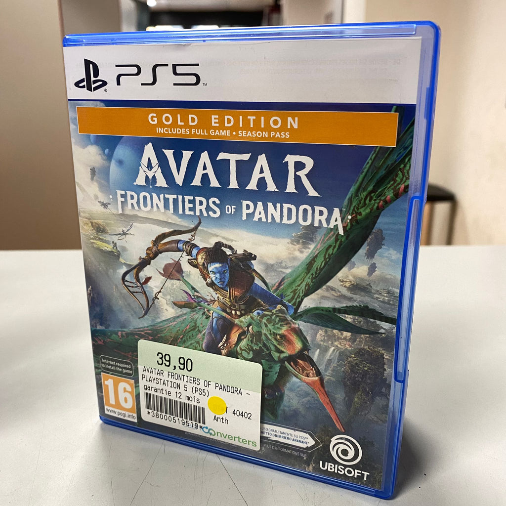 Jeu ps5 Avatar frontiers of pandora