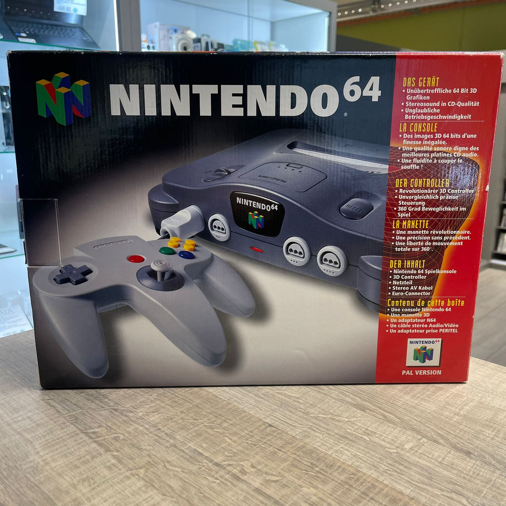 Console Nintendo 64  + boîte (Sans la notice)