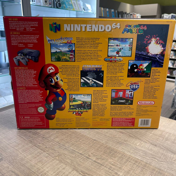 Console Nintendo 64  + boîte (Sans la notice)