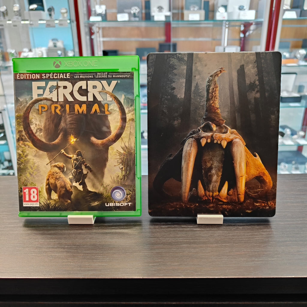 Jeu Xbox One: FarCry Primal - Steelbook + notice