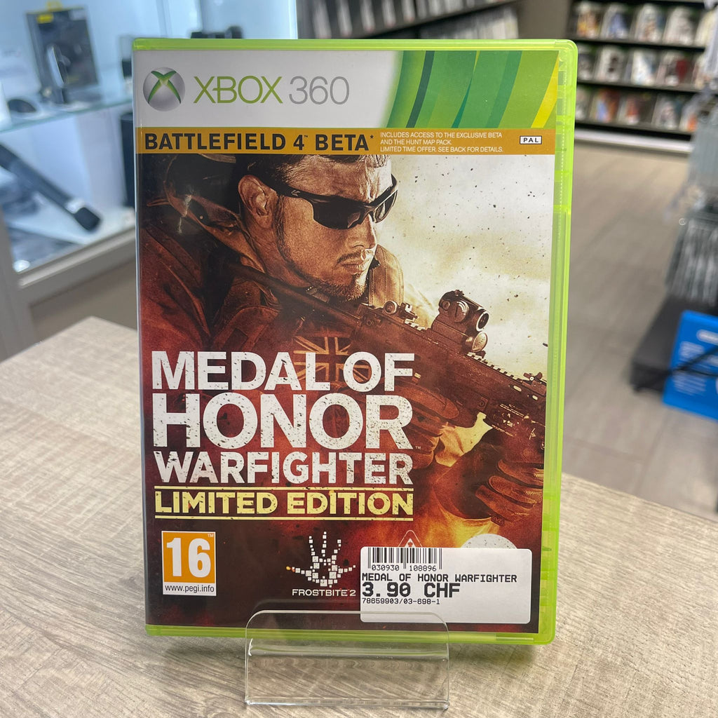 Jeu Xbox 360 - Medal of Honor Warfighter Limited edition  + notice