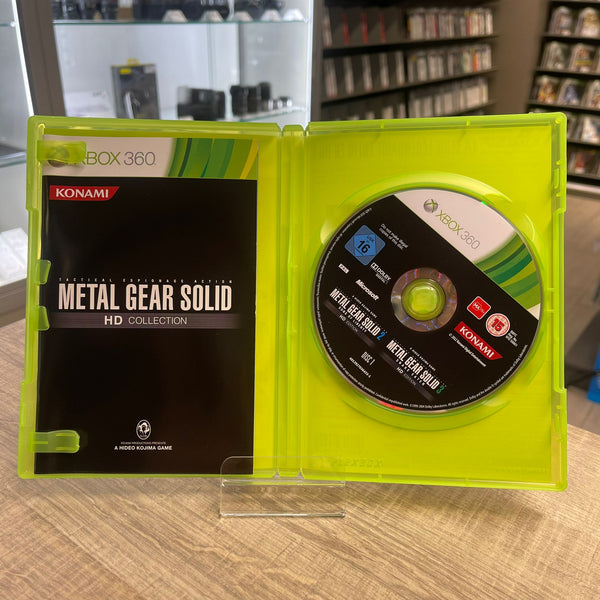 Jeu Xbox 360 - Metal Gear Solid HD Collection  + notice