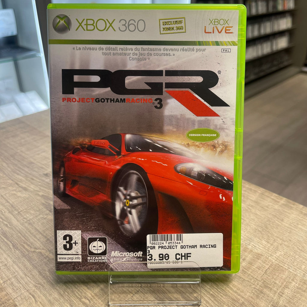Jeu Xbox 360 - Project Gotham Racing 3 + notice