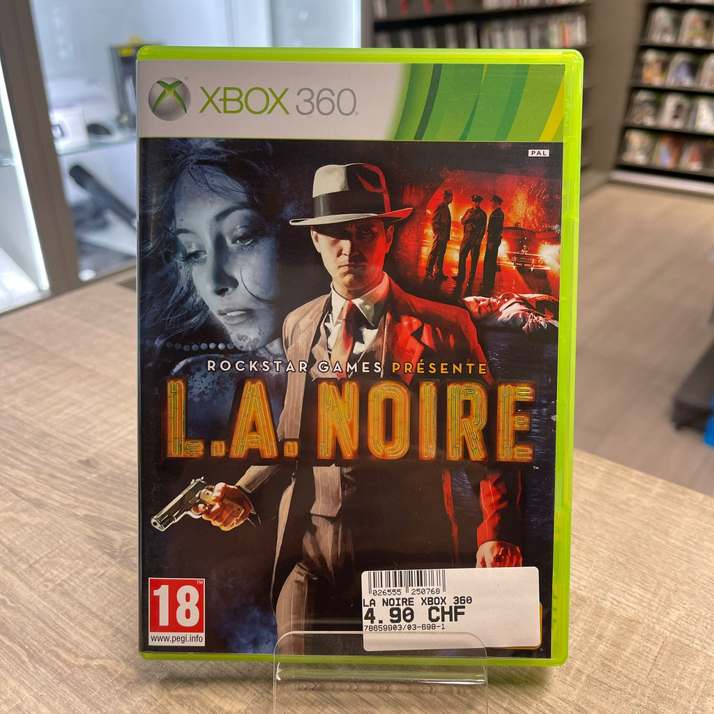 Jeu Xbox 360 - L.A. Noire  + notice