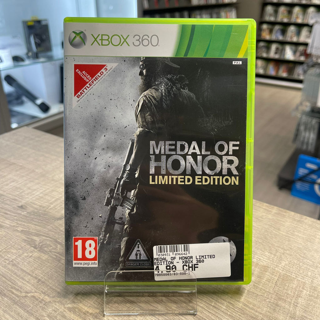 Jeu Xbox 360 - Medal Of Honor Limited édition  + notice