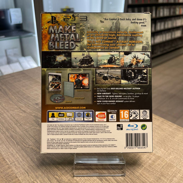 Jeu PS3 - Ace Combat Assault Horizon : Limited Edition  + notice