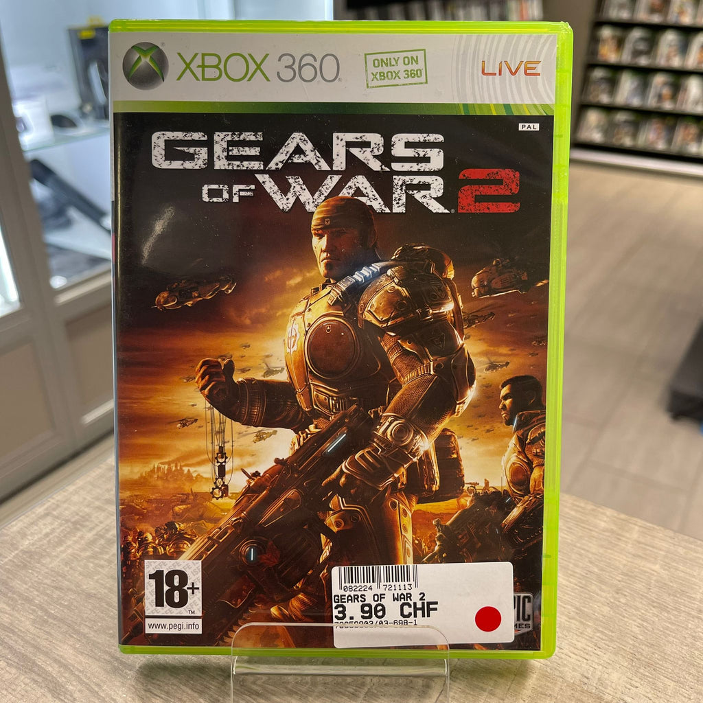 Jeu Xbox 360 - Gears of War  2 + notice