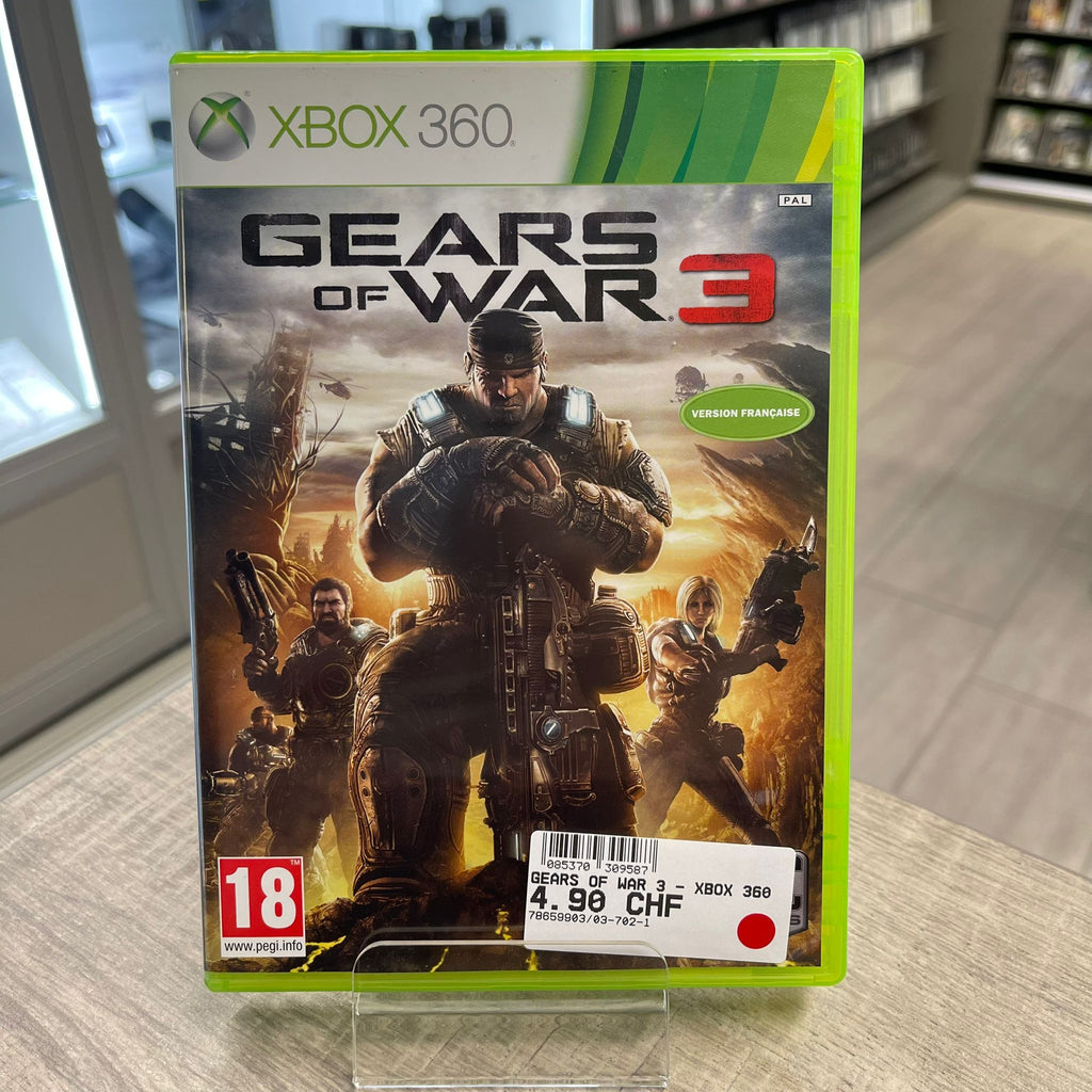 Jeu Xbox 360 - Gears of War 3