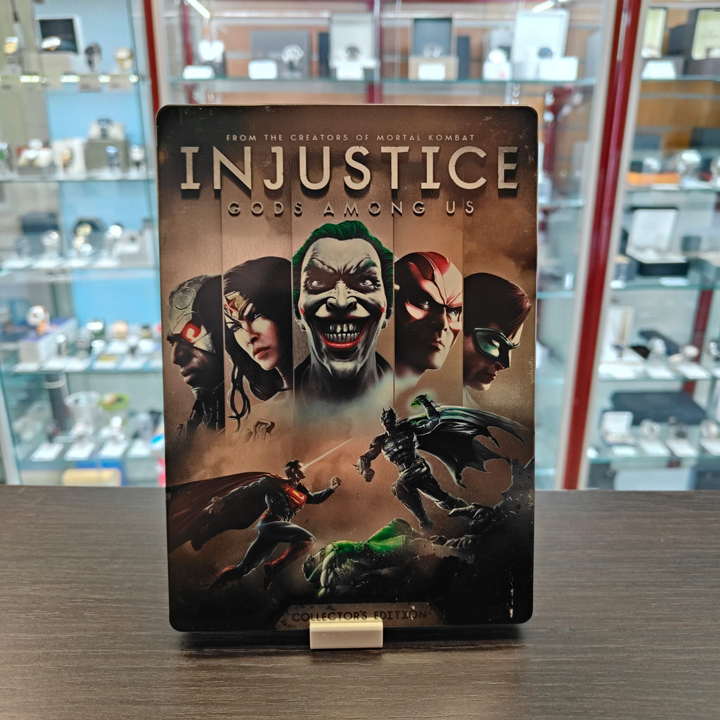 Jeu Xbox 360: Injustice : Gods Among Us - Steelbook + livret