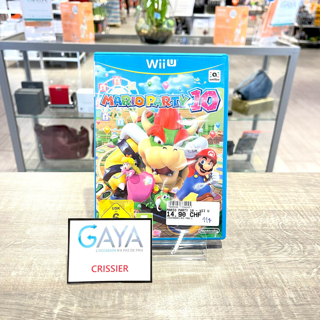 Jeu WiiU Mario Party 10