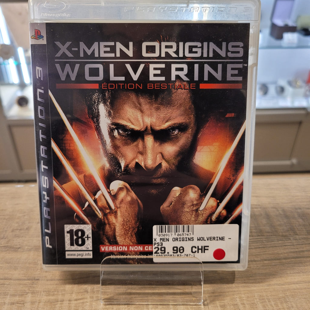 Jeu Ps3 X Men Wolverine
