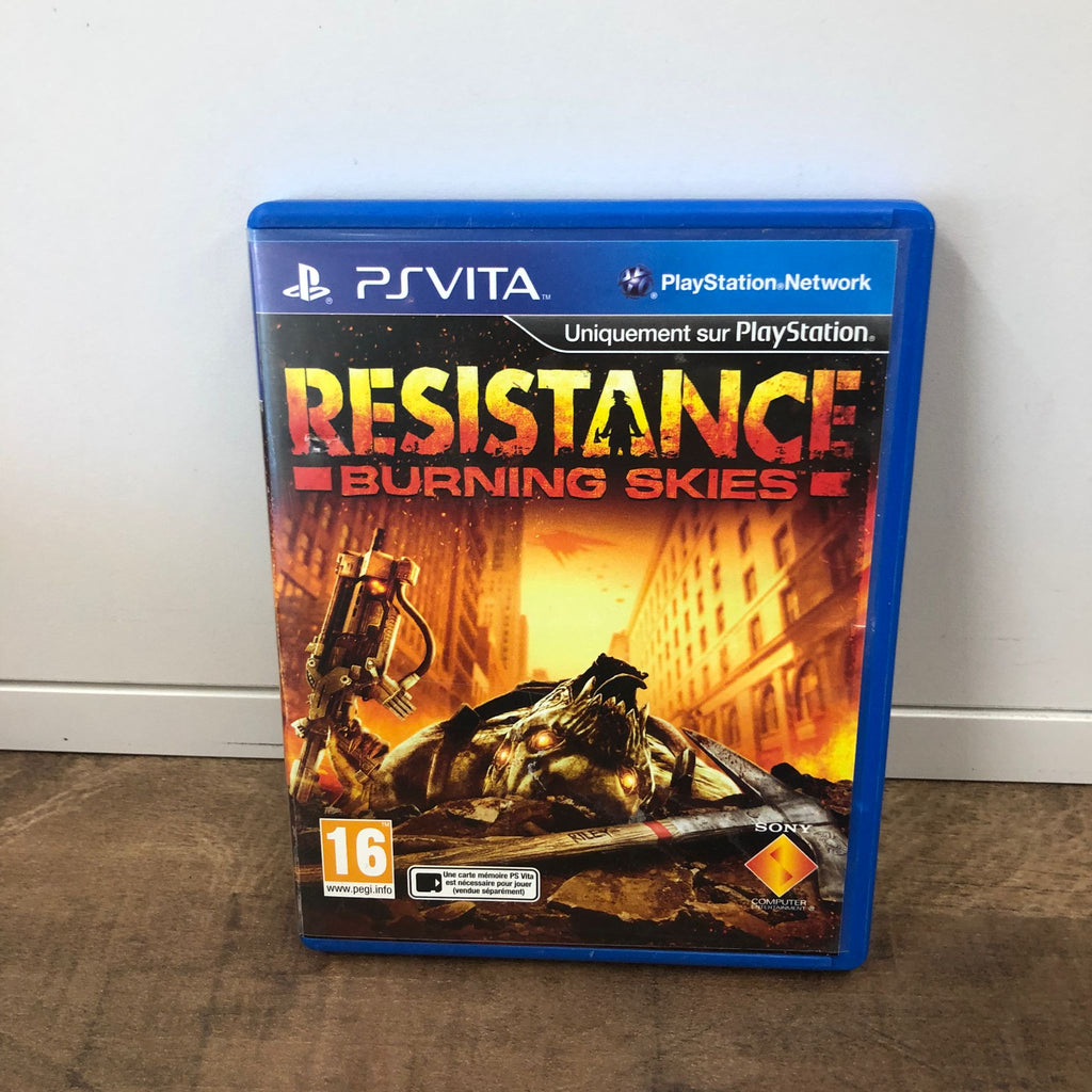 Jeu PSVITA - Résistance Burning Skies