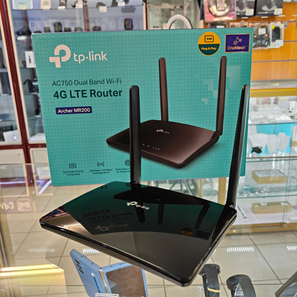 Router TP-Link AC750 Dual Band Wi-Fi - 4G LTE - Archer MR200