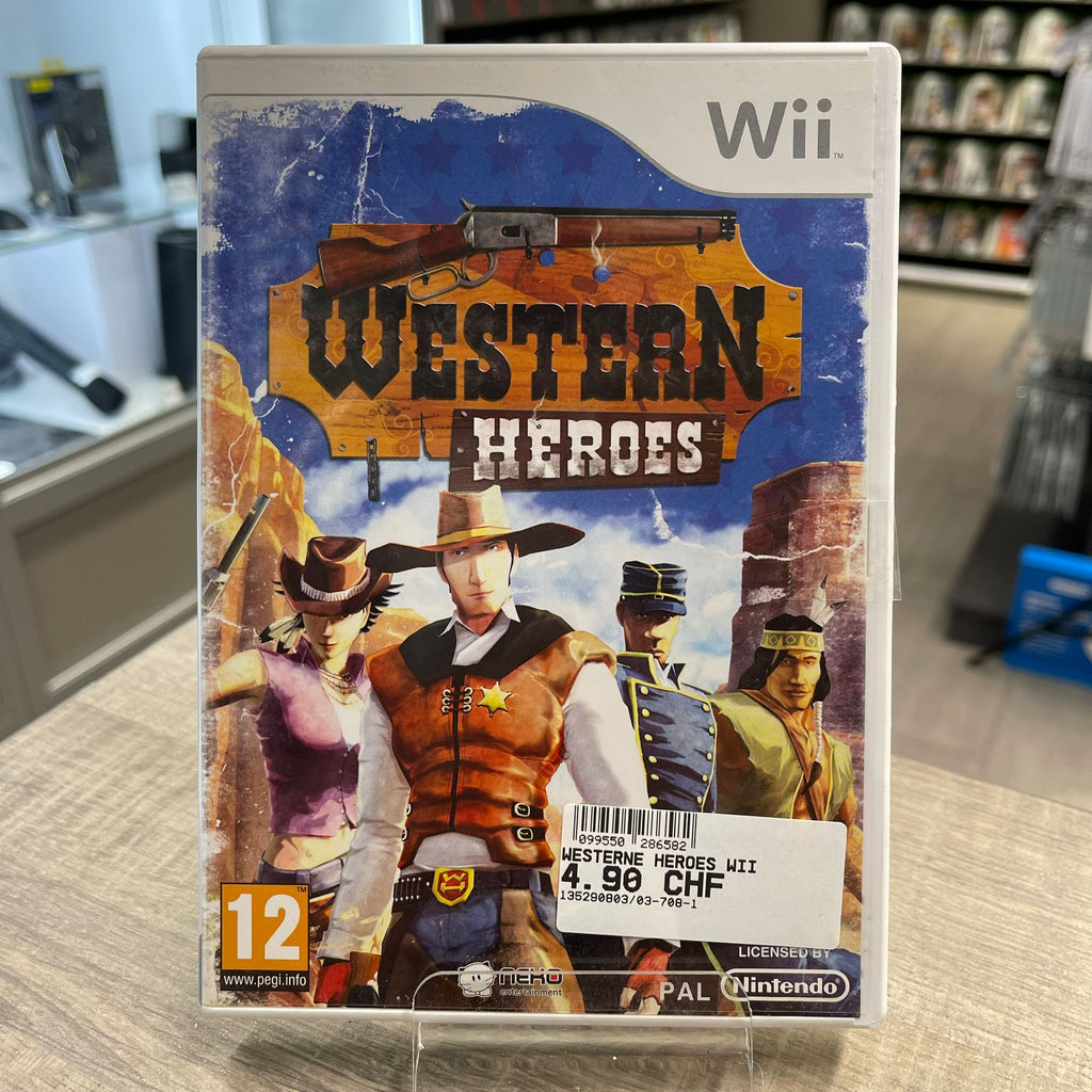 Jeu Wii - Western Heroes   + notice