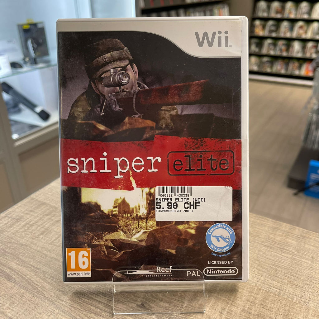 Jeu Wii - Sniper Élite   + notice