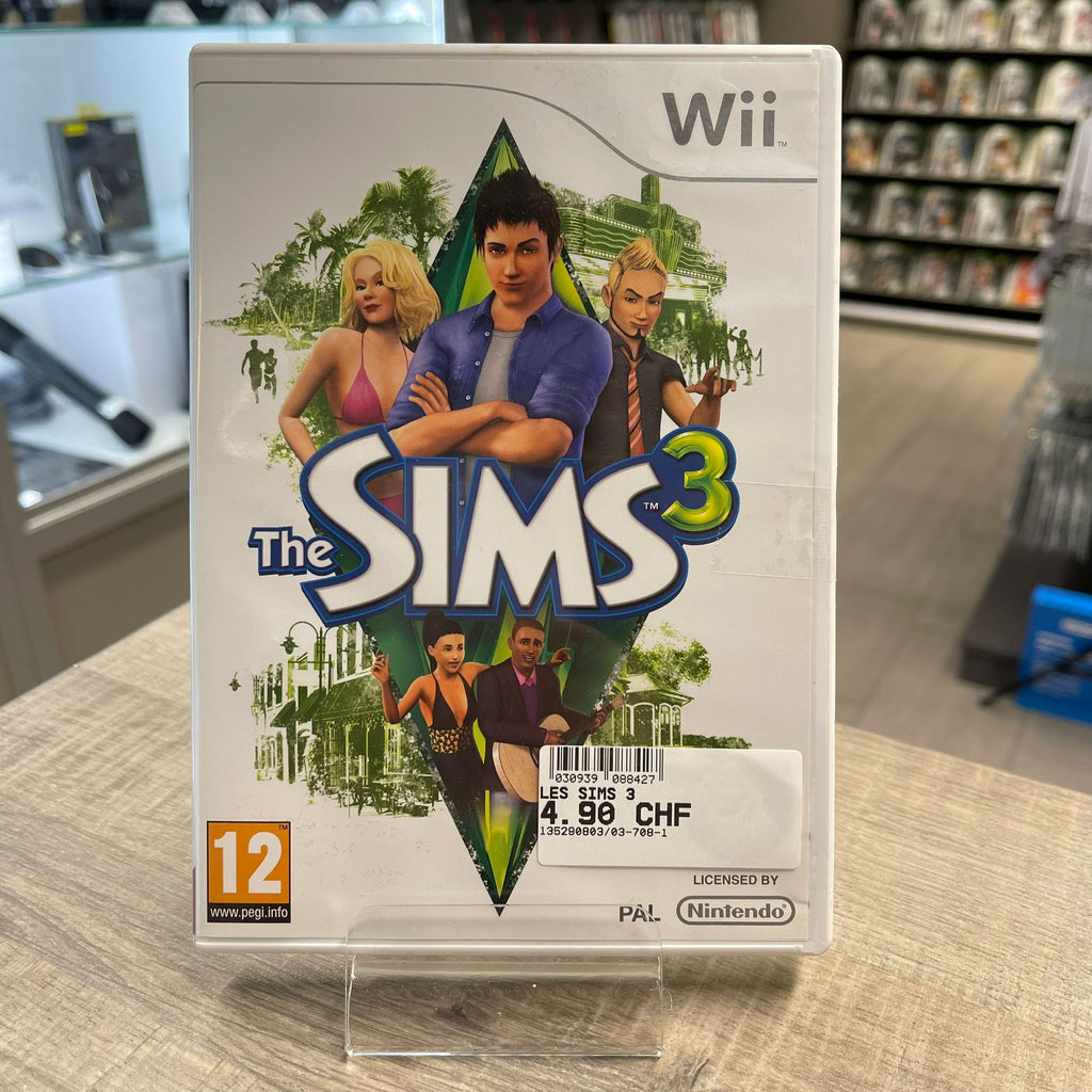 Jeu Wii - The Sims 3  + notice