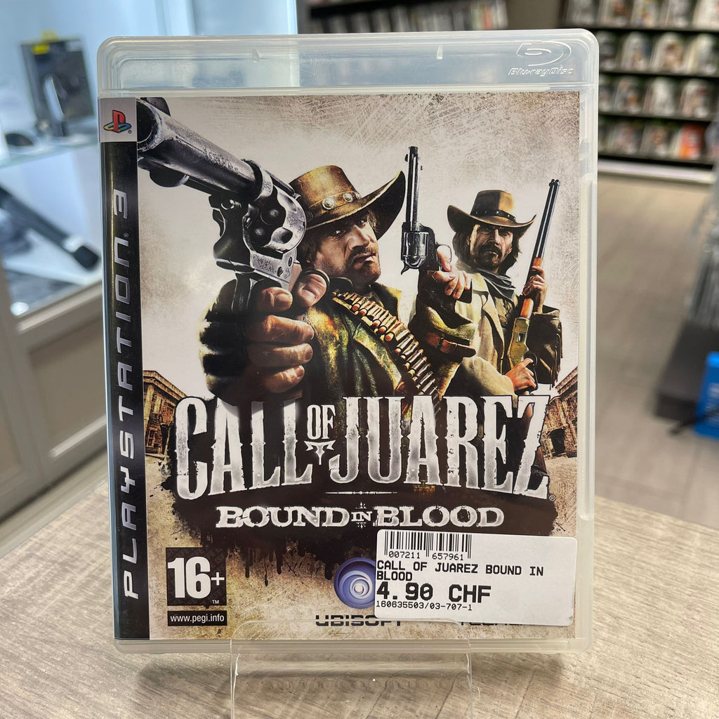Jeu PS3 - Call of Juarez : Bound in Blood + Notice
