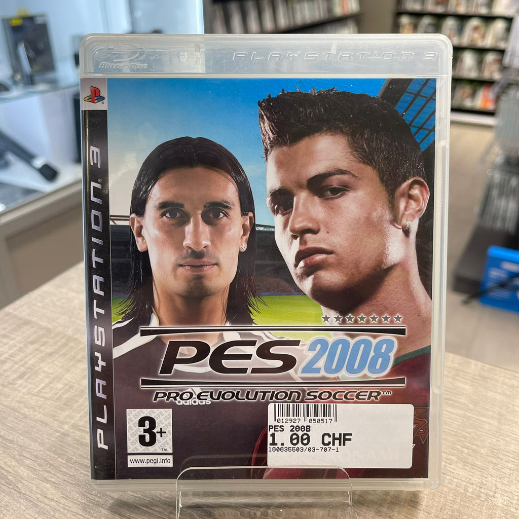 Jeu PS3 - PES 2008 + Notice