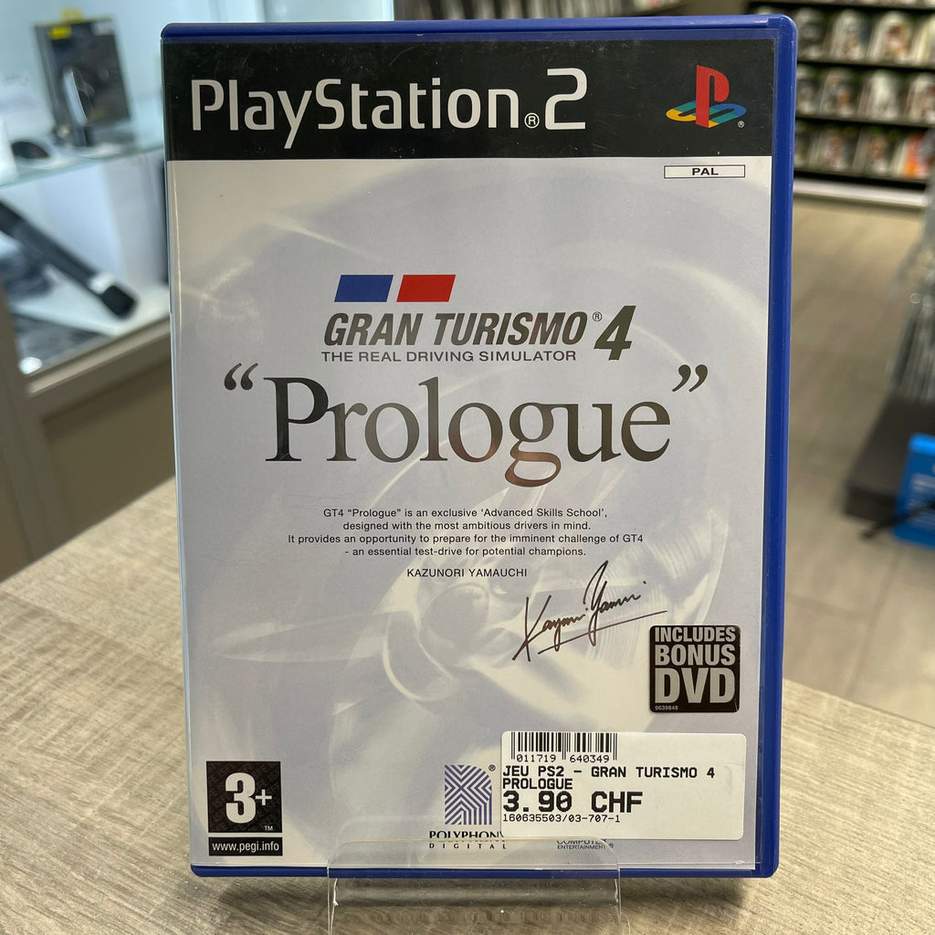 Jeu PS2 -  Gran Turismo 4 : Prologue + Notice