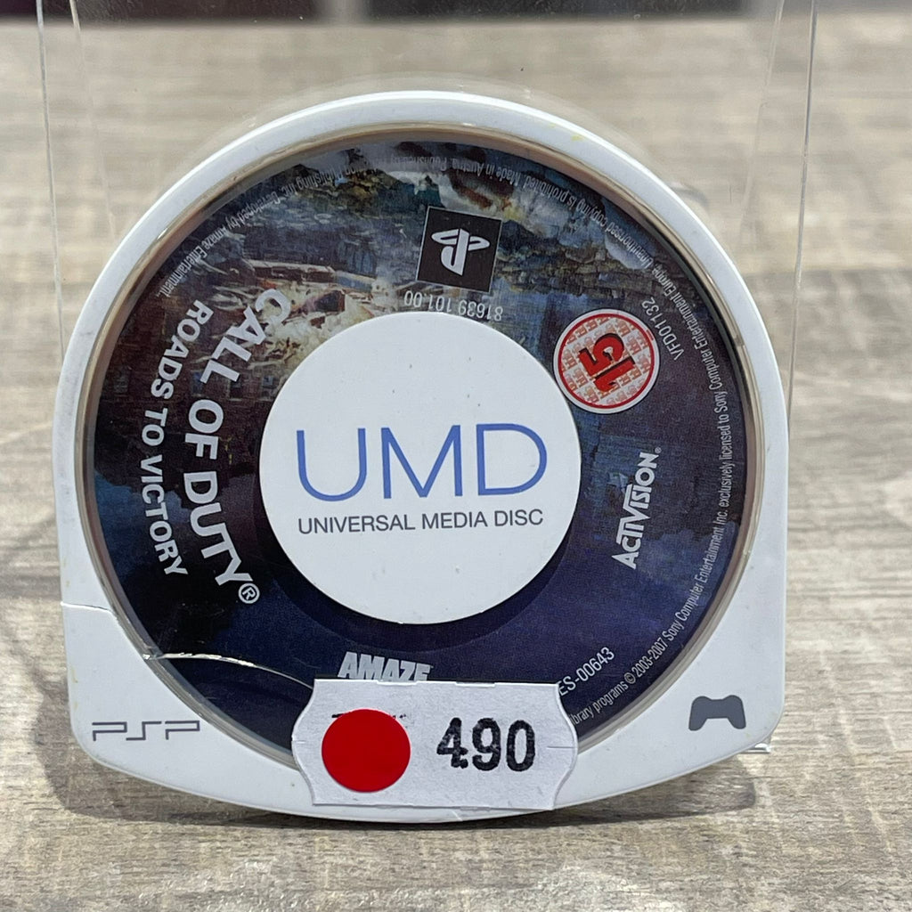 Jeu PSP- Call of Duty : Roads to victory