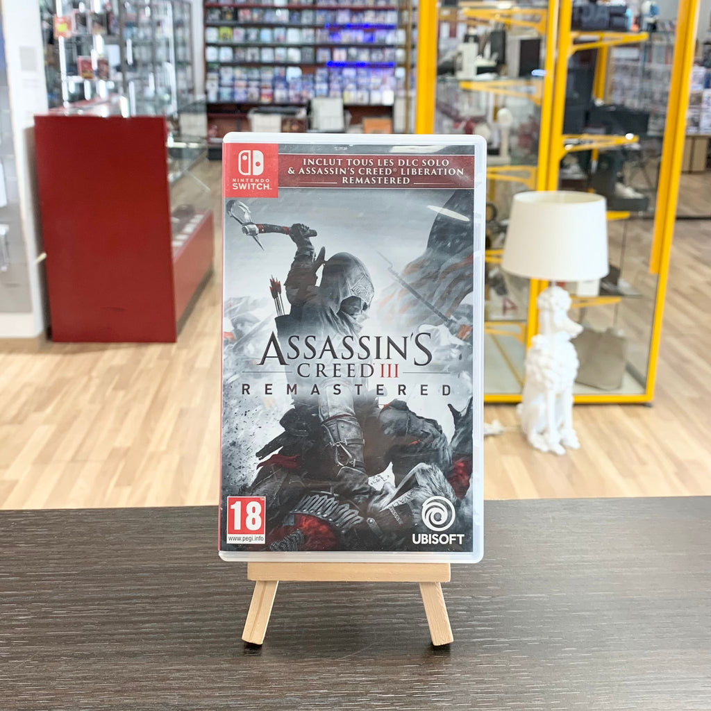 Jeu Switch Assassins creed 3 remastered,