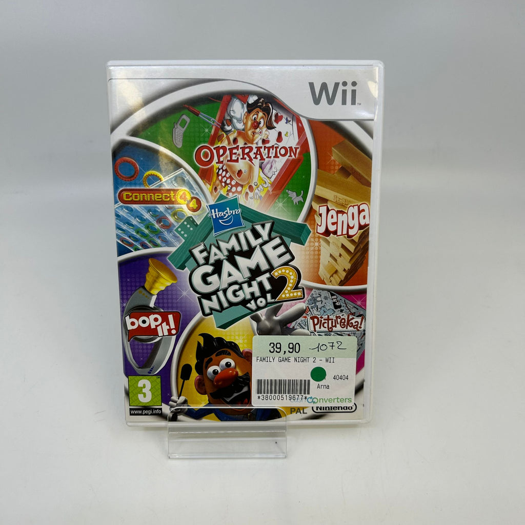 Jeu Nintendo Wii - Family Game Night vol.2