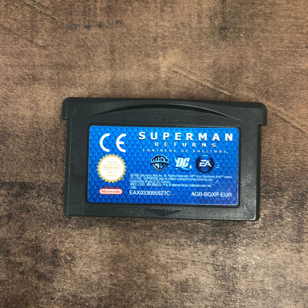 Jeu GameBoy Advance - SuperMan Returns