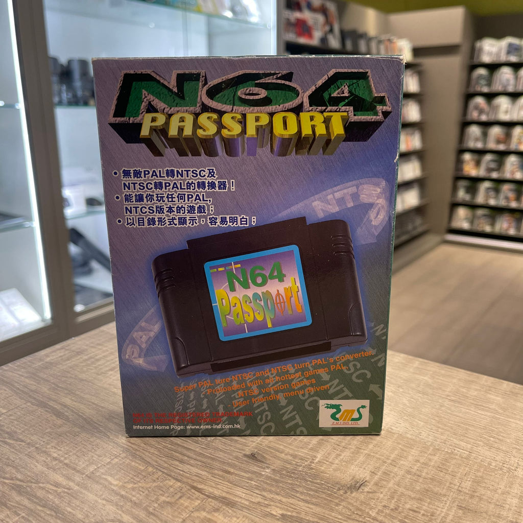 N64 Passport  + boîte
