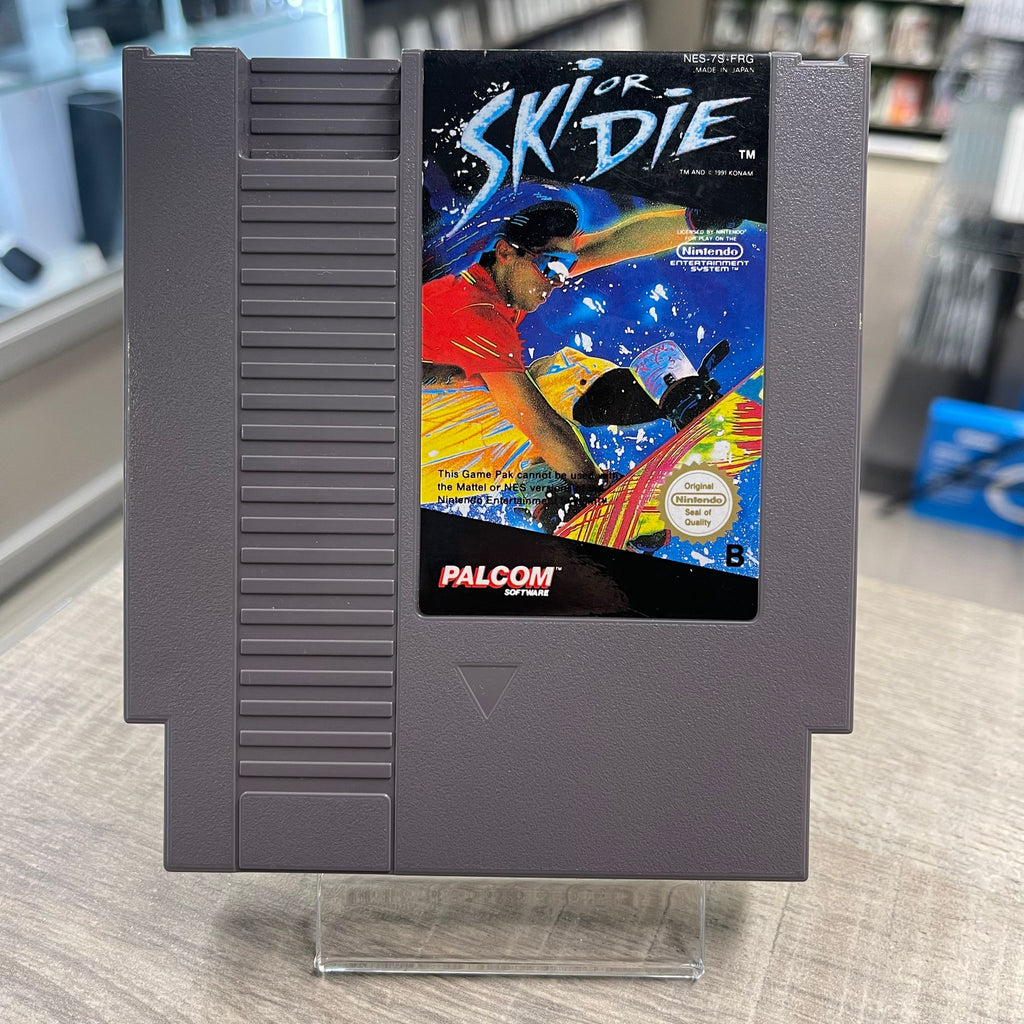 Jeu NES - Ski or Die  + Boîte & notice