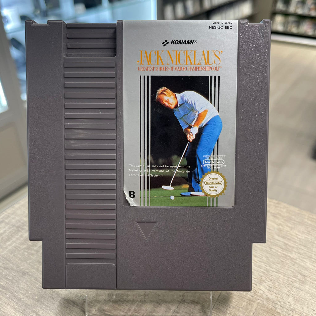 Jeu NES - Jack Nicklaus  + Boîte & notice