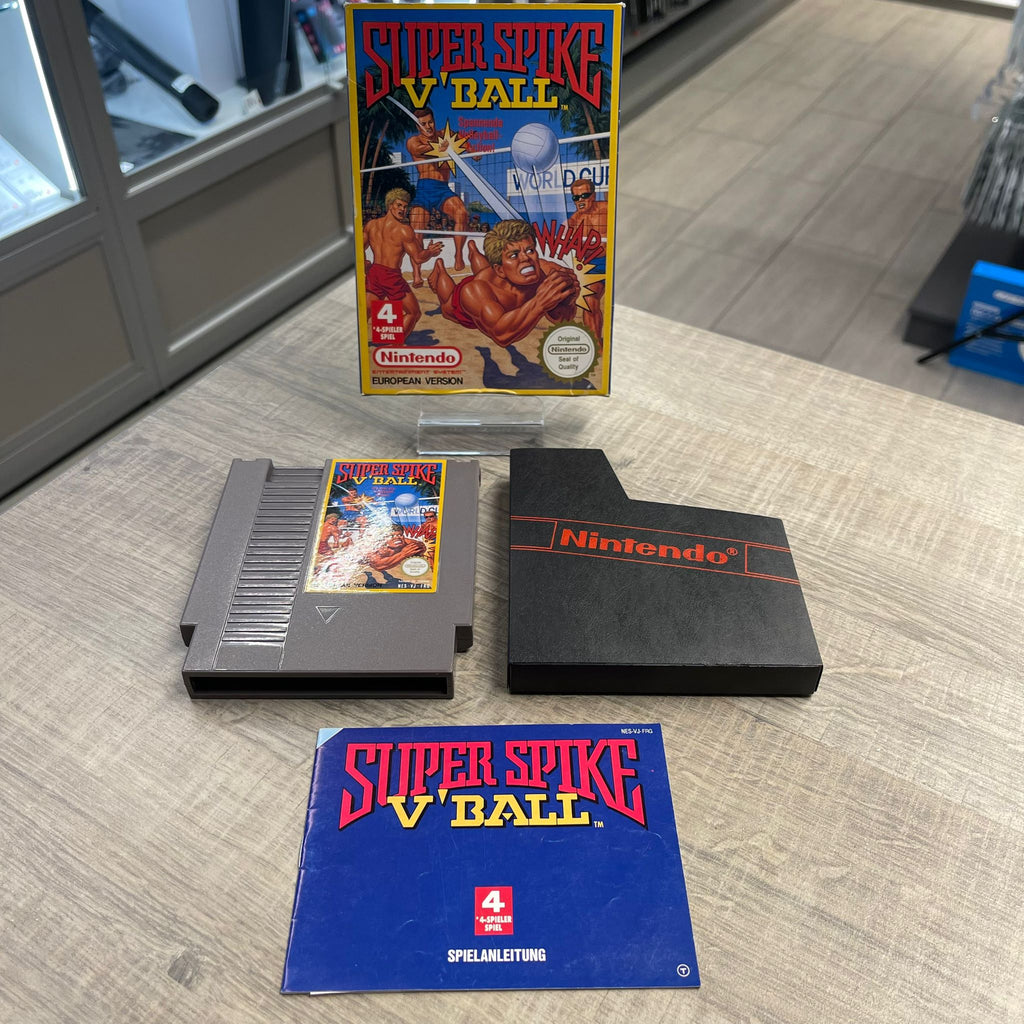Jeu NES - Super Spike V’ Ball + Boîte & notice