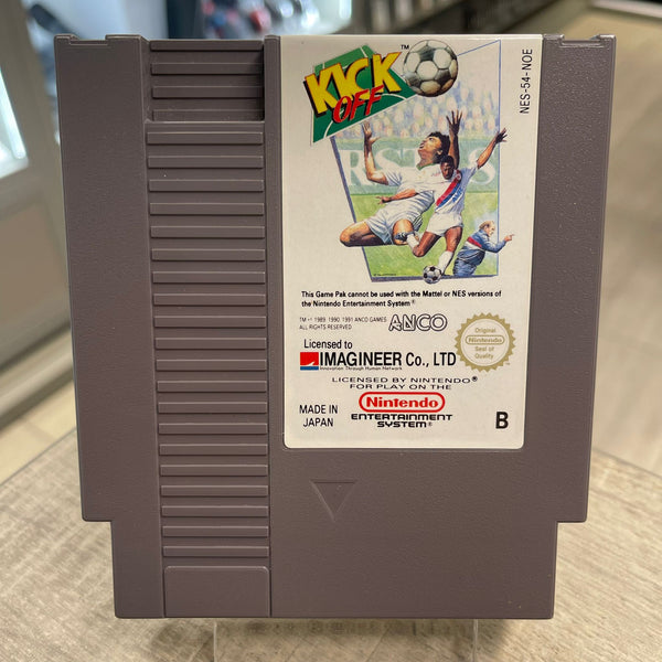 Jeu NES - Kick OFF   + Boîte & notice
