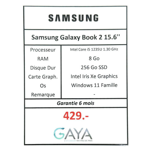 Samsung Galaxy Book 2 15.6’’