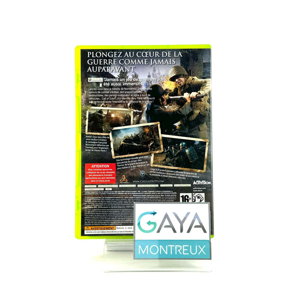 Jeu Xbox 360 - Call Of Duty 3 En Marche Vers Paris